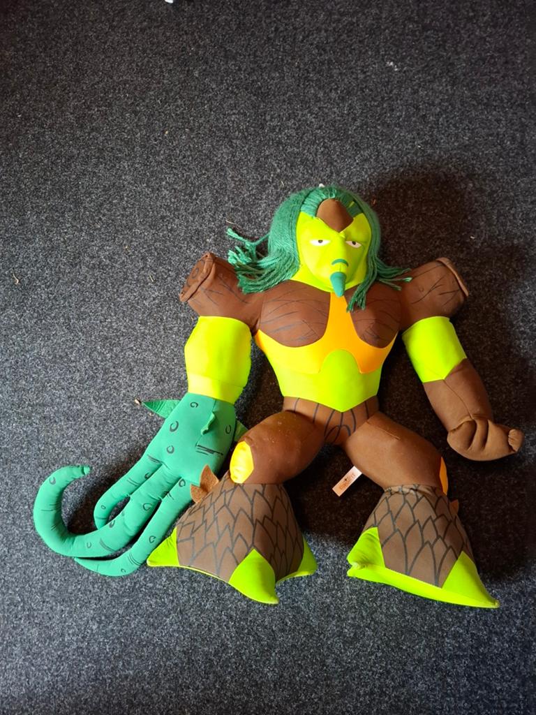 Gormiti Lord Keryon knuffel met tentakelarm, Ophalen, Groen, Overige merken, Overige karakters