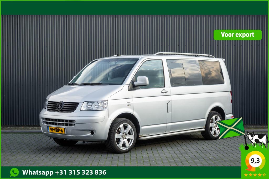 Volkswagen Transporter T5 | 175 PK | Automaat | Camera | Cru, Stof, Gebruikt, Zwart, Volkswagen