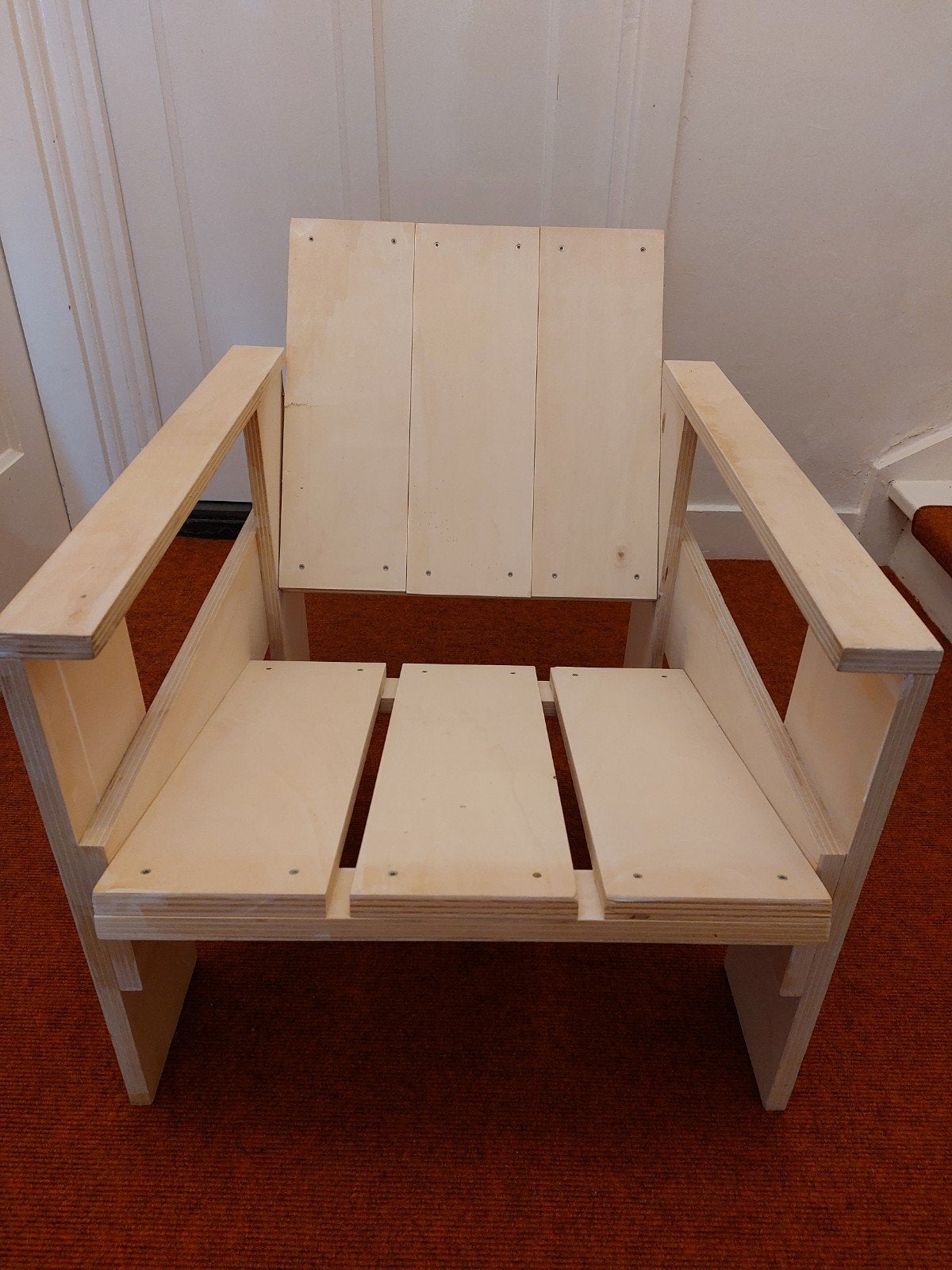 Twee stoelen met tafeltje, Ophalen, Zo goed als nieuw, Bruin, Twee