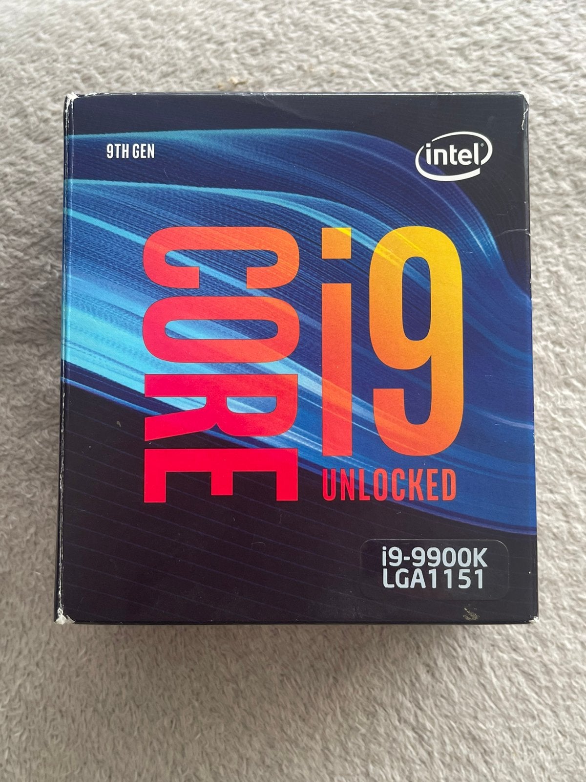 Intel Core i9-9900K Processor, Ophalen, Zo goed als nieuw, 8-core, 4 Ghz of meer