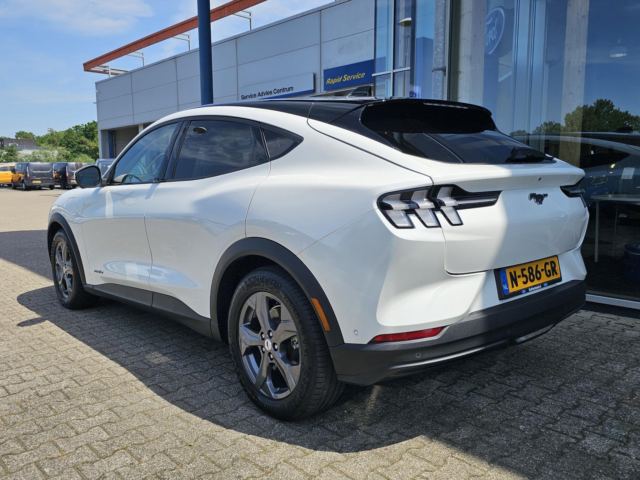 Ford Mustang Mach-E RWD 75 kWh | 59.800 KM | SOH 93% | Leder, Auto's, Automaat, Achterwielaandrijving, Gebruikt, 40 min