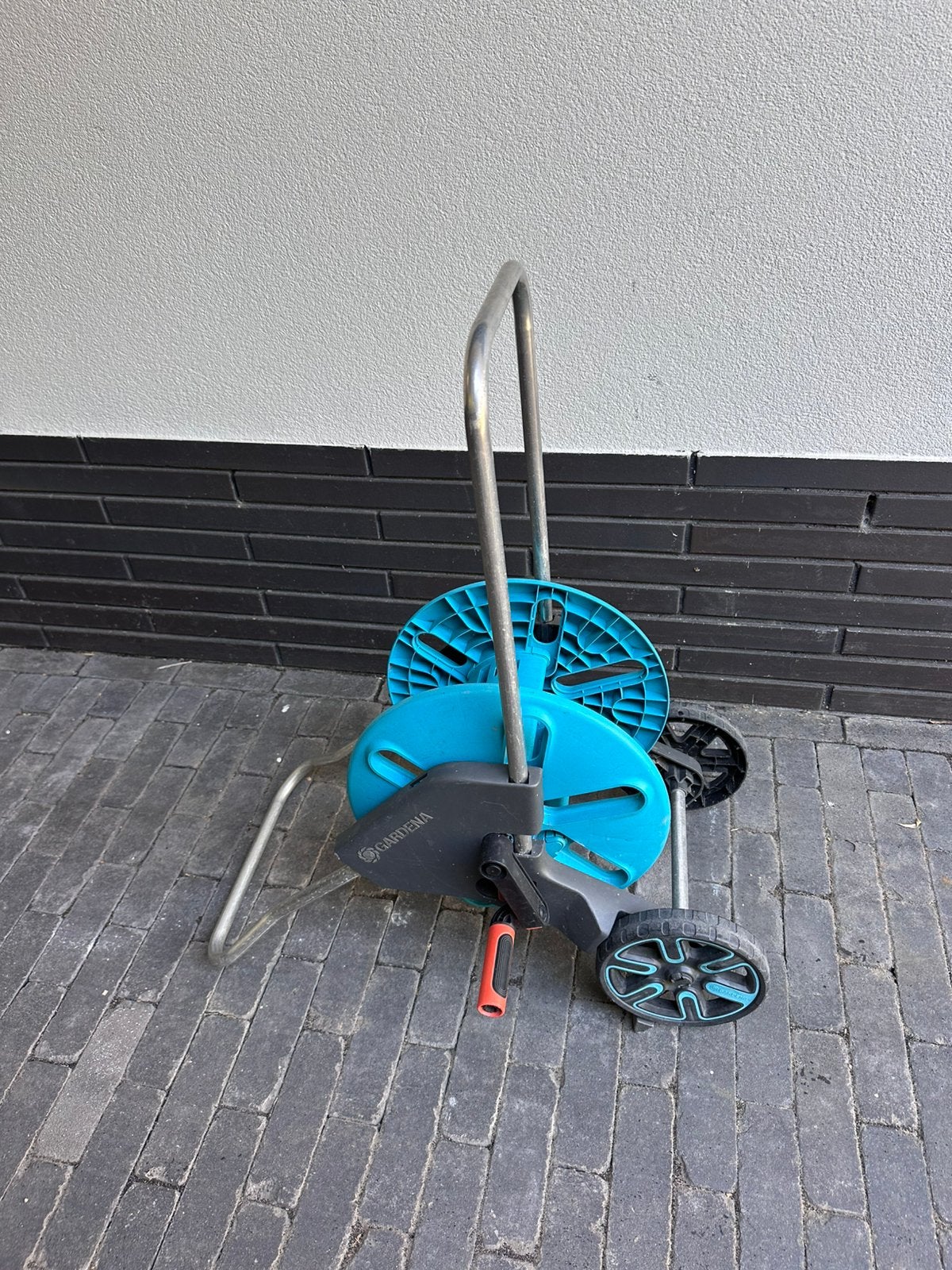 Gardena haspel, Tuin en Terras, Tuinslangen, Ophalen, Gebruikt, Tuinslanghaspel
