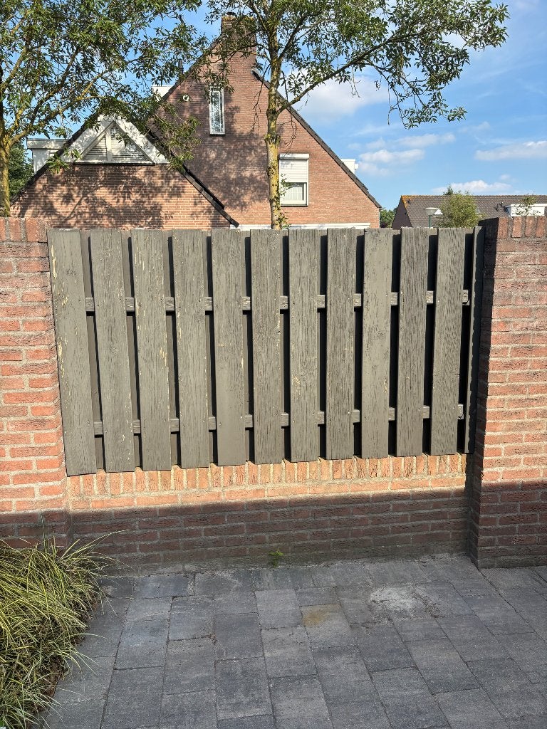 Houten schutting en poort, Ophalen, Minder dan 3 meter, Hout, 1 tot 2 meter
