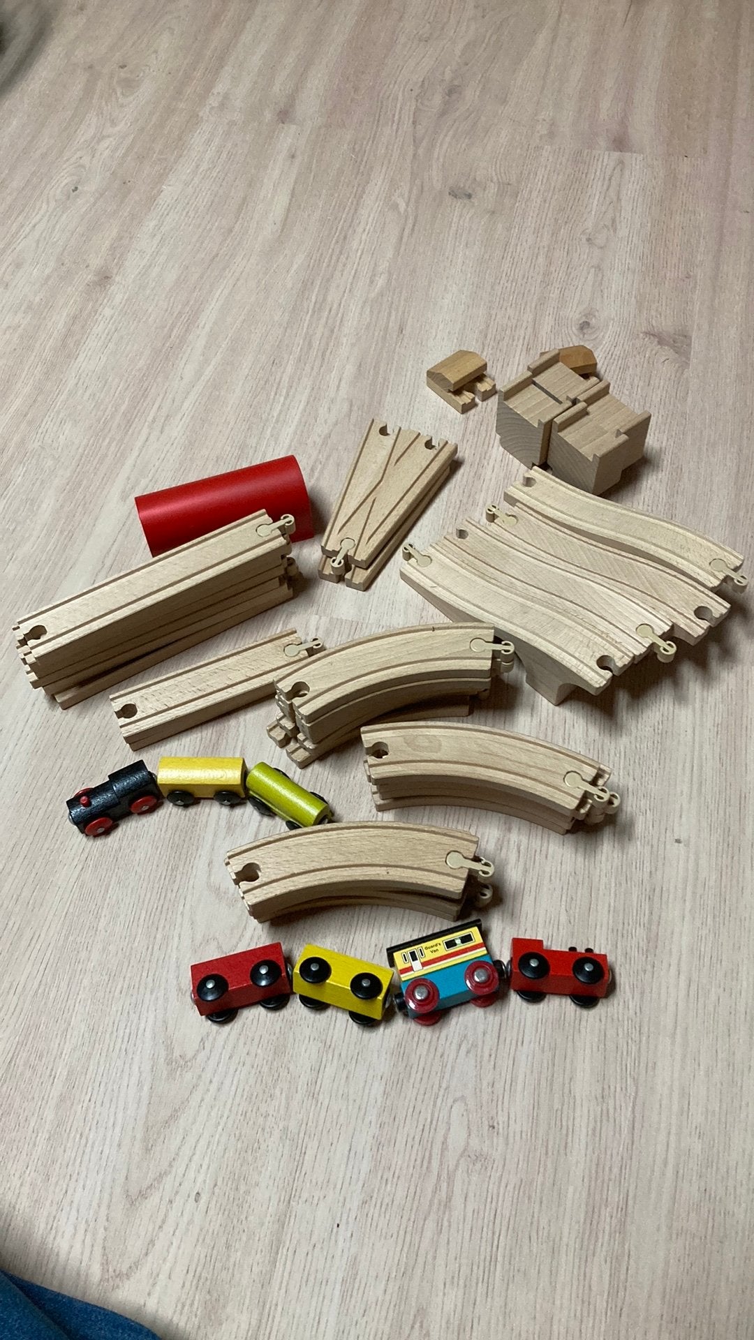 Houten treinbaan ikea, Ophalen of Verzenden, Zo goed als nieuw