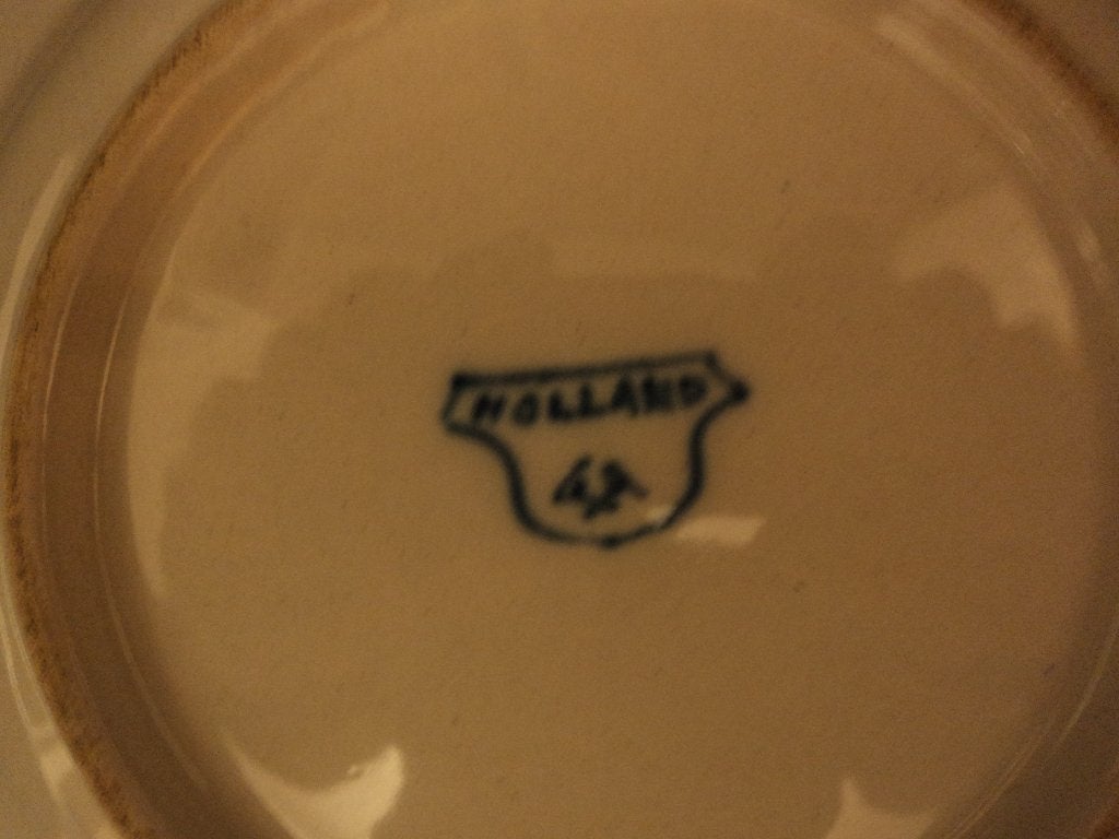 antiek wandbord, Ophalen of Verzenden