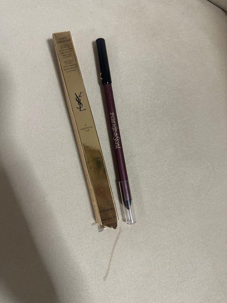 YSL waterproof eye pencil 4 Unrestricted Plum, Ogen, Bruin, Ophalen of Verzenden, Zo goed als nieuw
