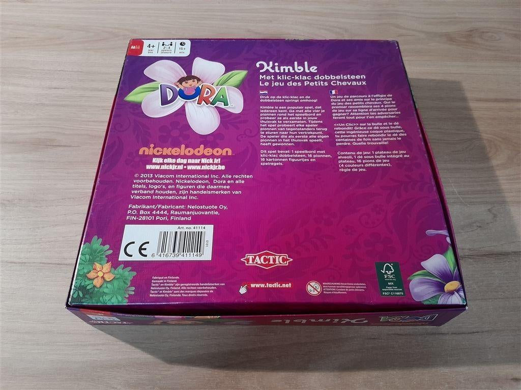 Kimble Dora - s5643, Hobby en Vrije tijd, Gezelschapsspellen | Bordspellen, Verzenden, Zo goed als nieuw