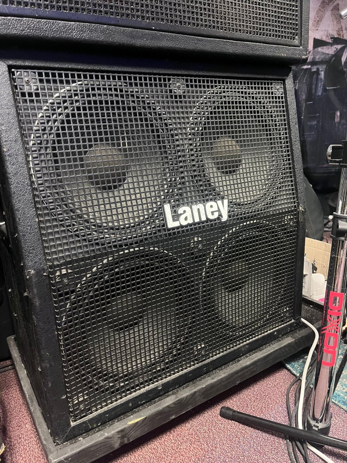 Laney 4x12, Ophalen, Gebruikt, Gitaar, 100 watt of meer
