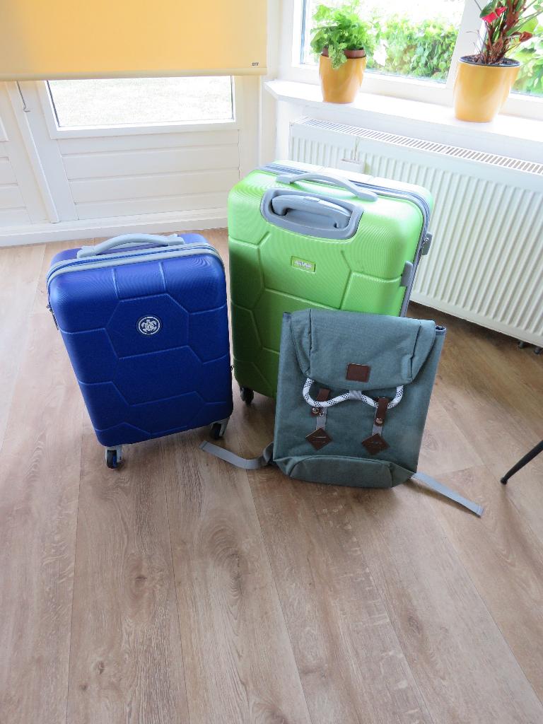 koffers en rugzak, Gebruikt, Hard kunststof, Minder dan 50 cm, 35 tot 45 cm