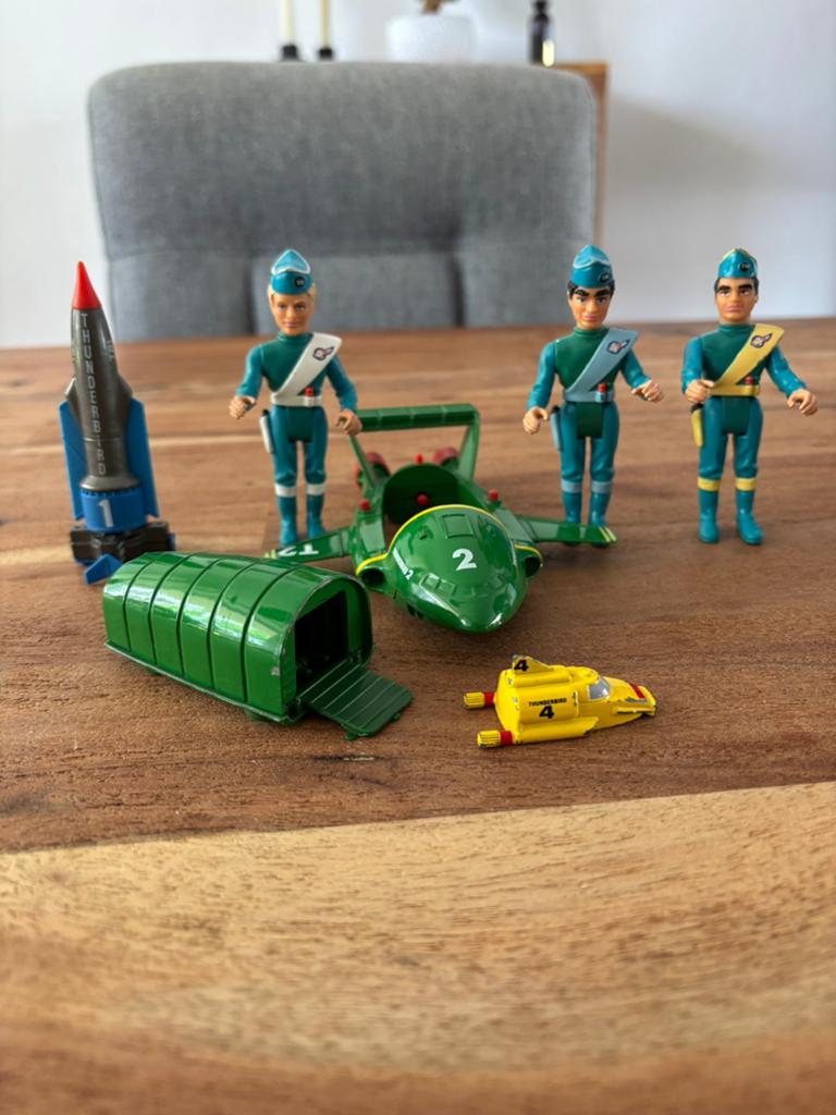 Thunderbird 1-2-4, Ophalen, Gebruikt