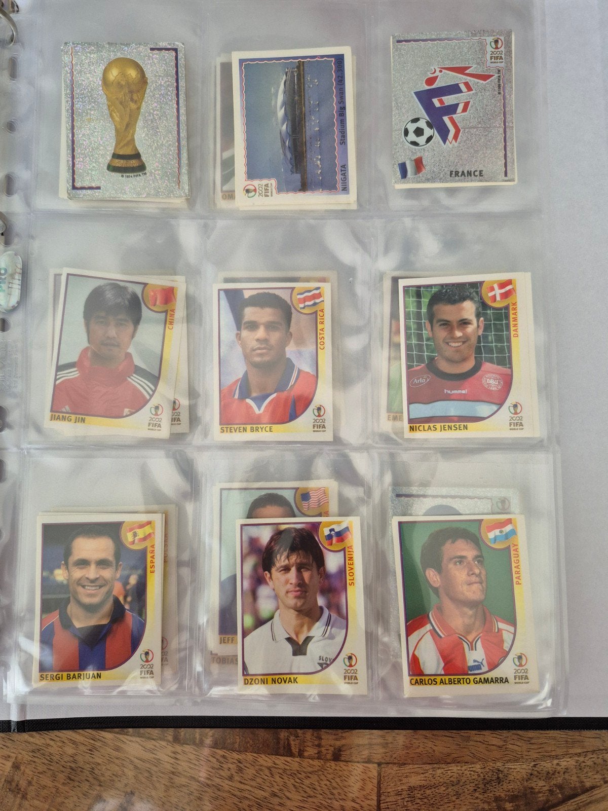 Panini WK 2002 stickers 92 stuks, Ophalen of Verzenden, Meerdere stickers