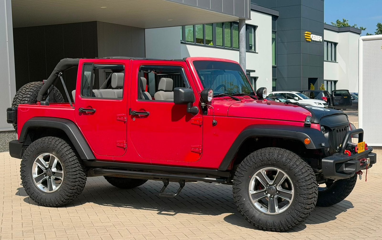 ‼️JEEP WRANGLER JK 3.8 V6 RUBICON YOUNGTIMER HARD/SOFTTOP‼️, Auto's, Automaat, Stof, Zwart, Zwart