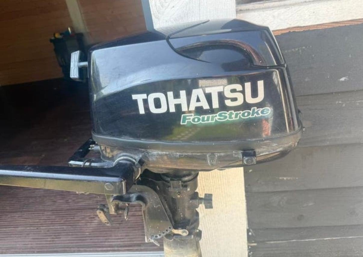 Tohatsu 6pk 4-takt 2019 kortstaart buitenboordmotor, Watersport en Boten, Buiten- en Binnenboordmotoren, 5 tot 10 pk, Viertaktmotor
