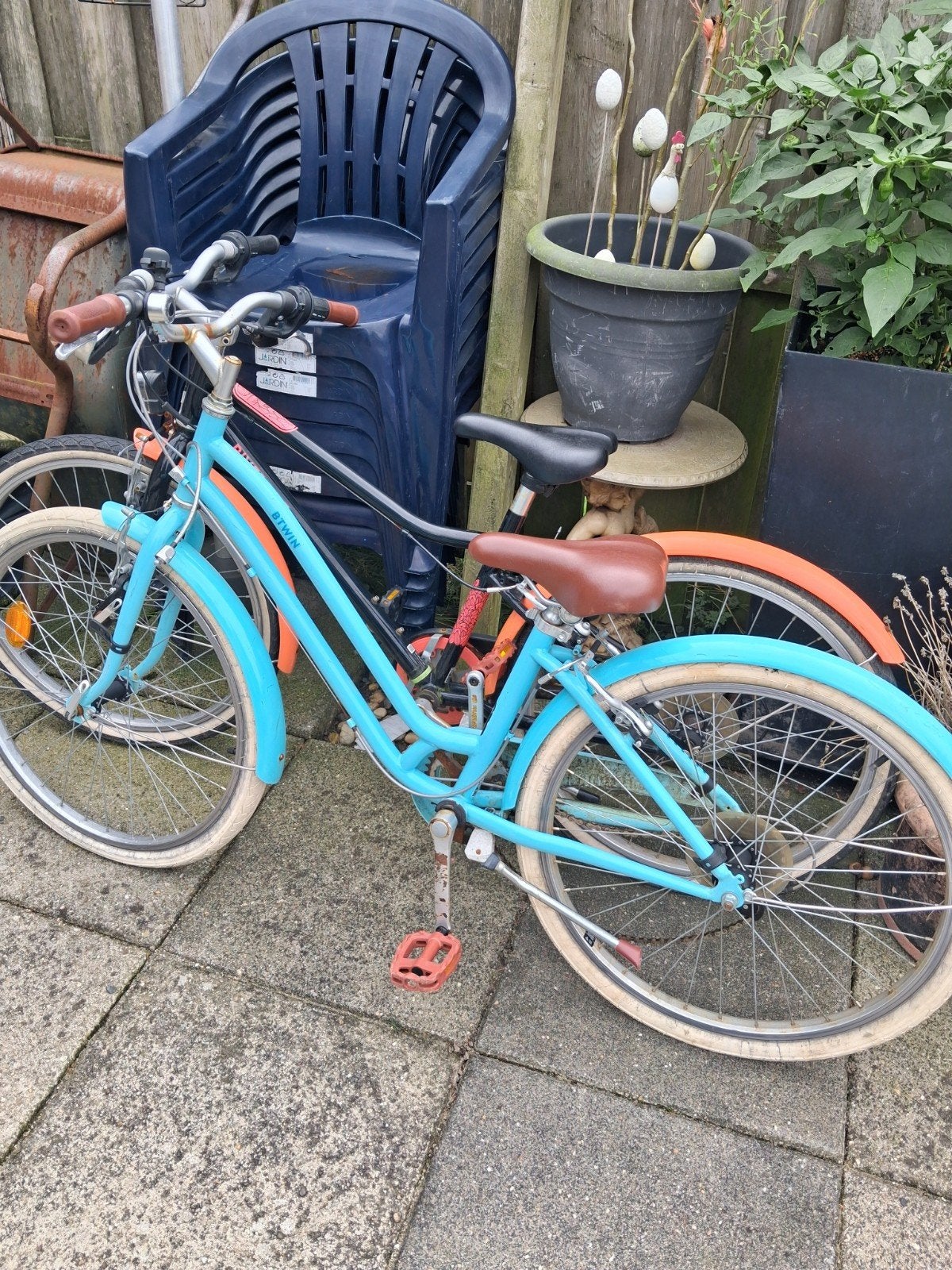 twee 24 inch kinderfietsen, opknappers, Ophalen, Gebruikt, 24 inch