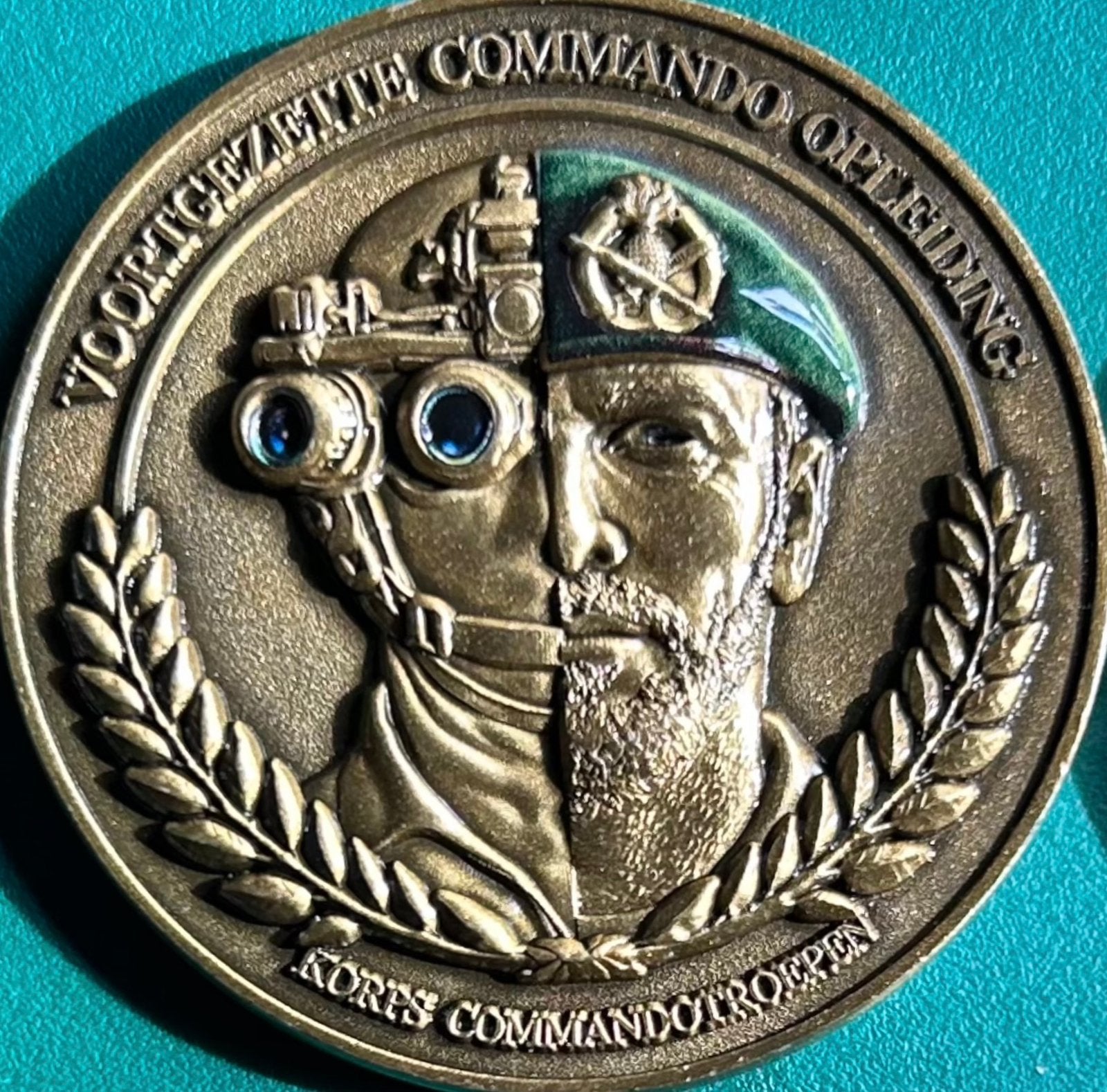 Coin Korps Commandotroepen VCO 2025, Ophalen of Verzenden, Landmacht, Nederland, Embleem of Badge