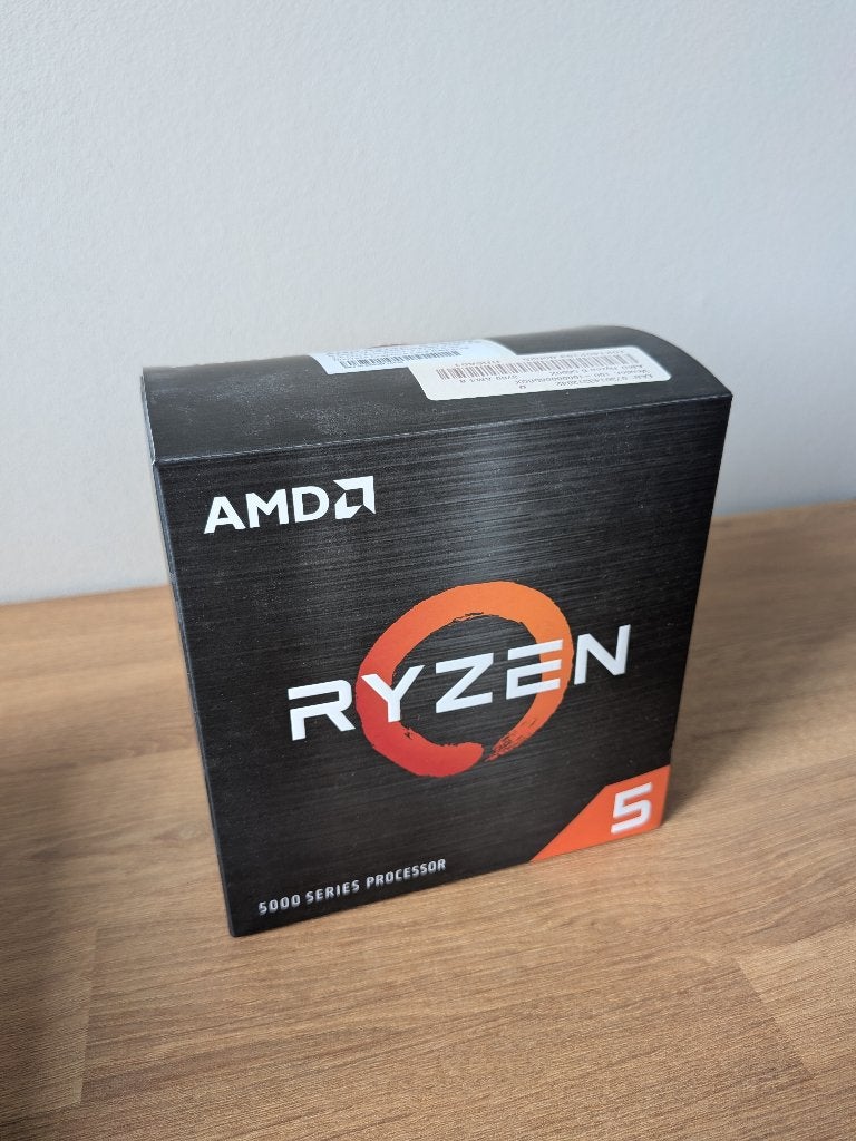 AMD Ryzen 5 5600X Processor (AM4) incl. Doos & Koeler, Computers en Software, Processors, 6-core, Zo goed als nieuw, AMD Ryzen 5