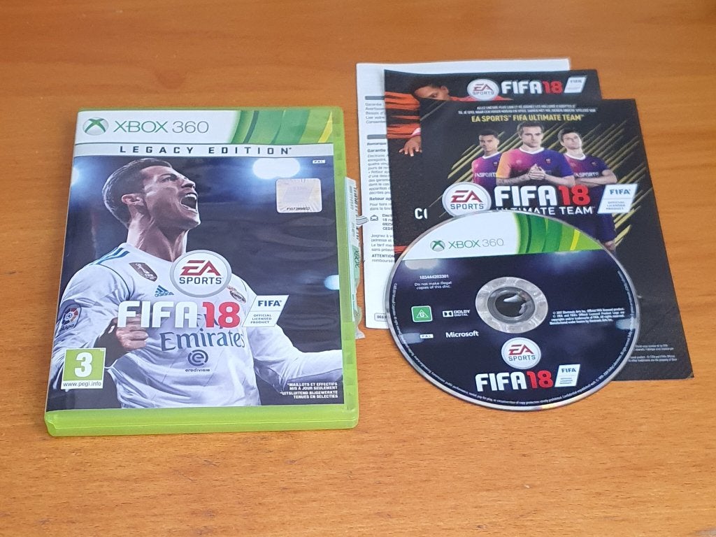 XBOX 360 | FIFA 18 Legacy Edition, Spelcomputers en Games, Games | Xbox 360, Gebruikt, Ophalen of Verzenden, Sport, 3 spelers of meer
