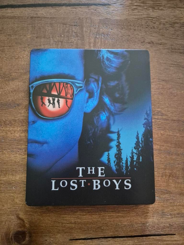 The Lost Boys 4K UHD Blu-ray Steelbook, Vanaf 16 jaar, Ophalen of Verzenden, Zo goed als nieuw, Vampiers of Zombies