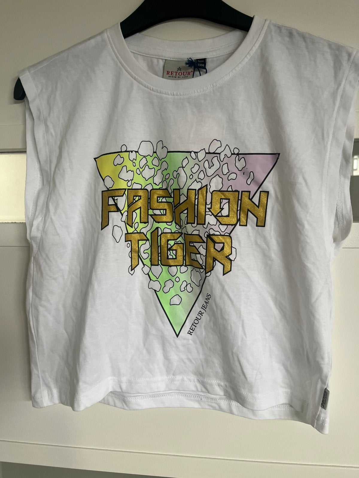 Retour shirtje wit maat 164 Nieuw, Kinderen en Baby's, Kinderkleding | Maat 164, Ophalen of Verzenden, Nieuw, Meisje, Shirt of Longsleeve
