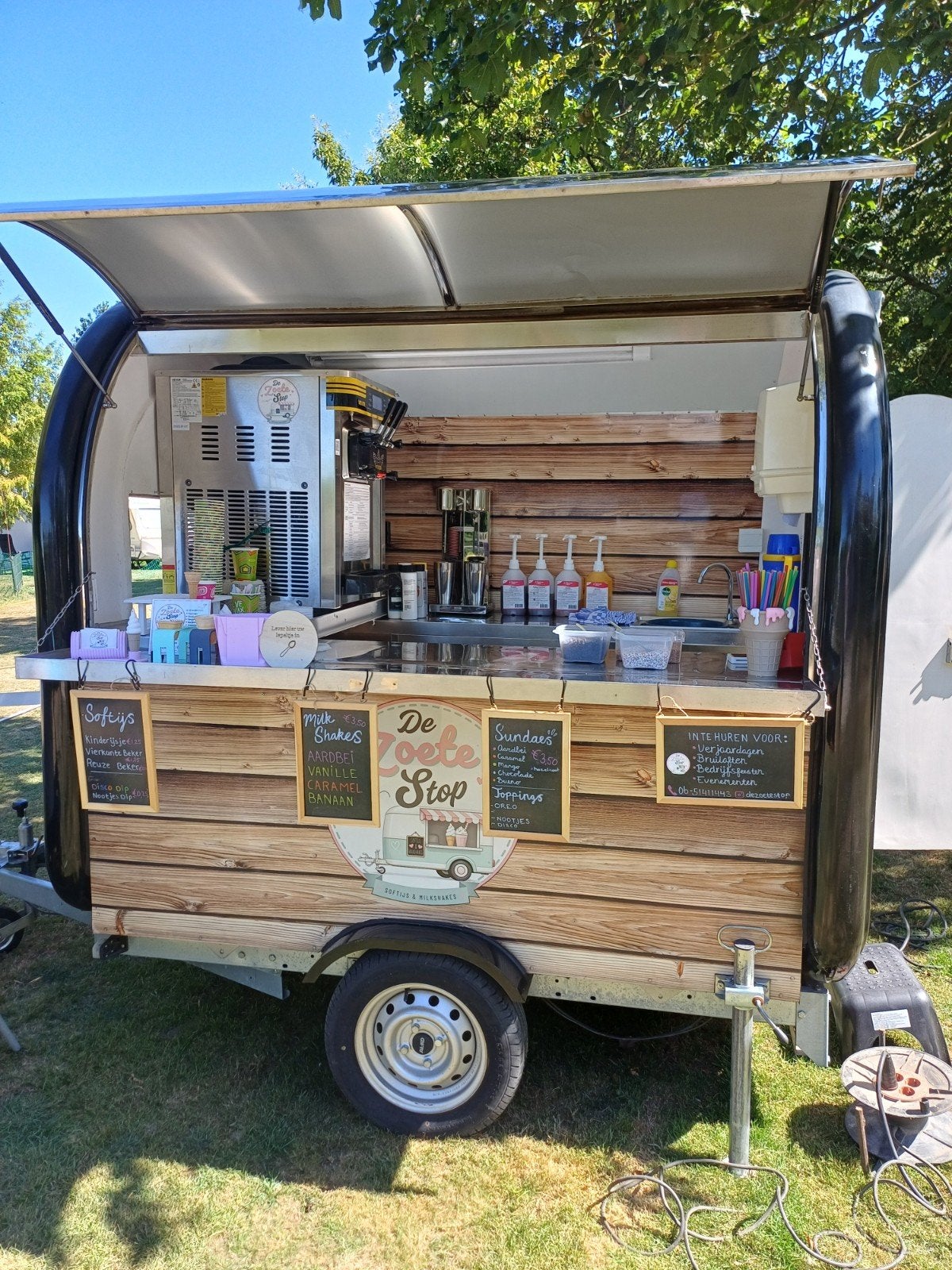 De Zoete Stop: Softijs & Milkshakes Foodtruck, Zakelijke goederen, Ophalen of Verzenden