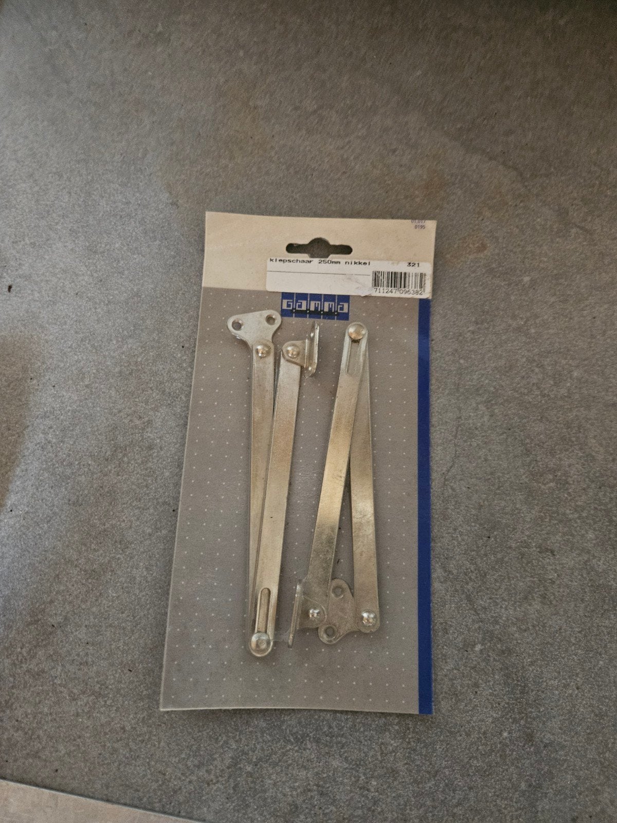 Klepschaar 250mm nikkel - Nieuw in verpakking, Ophalen
