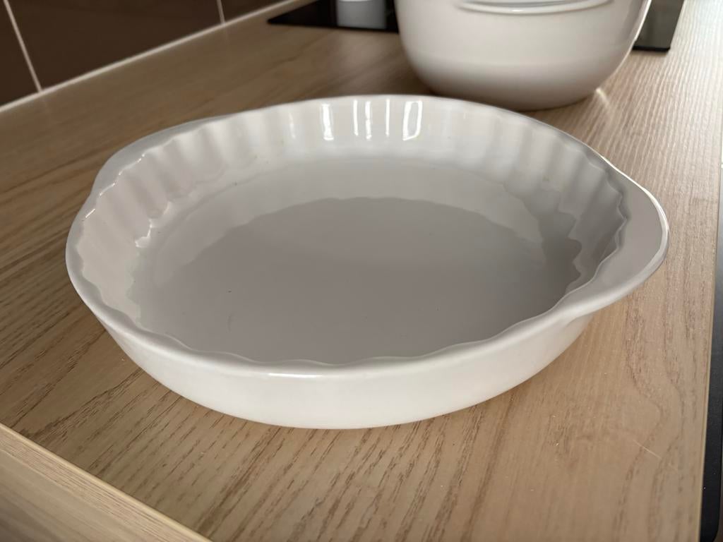 Vivo Villeroy & Boch ovenschaal, Ophalen of Verzenden, Steen/keramiek, Wit, Overige merken