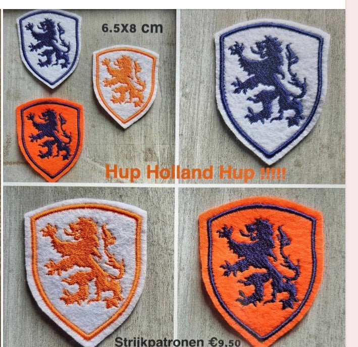 Nederlands elftal patch !!!, Ophalen, Nieuw, Overige binnenlandse clubs, Vaantje of Sjaal