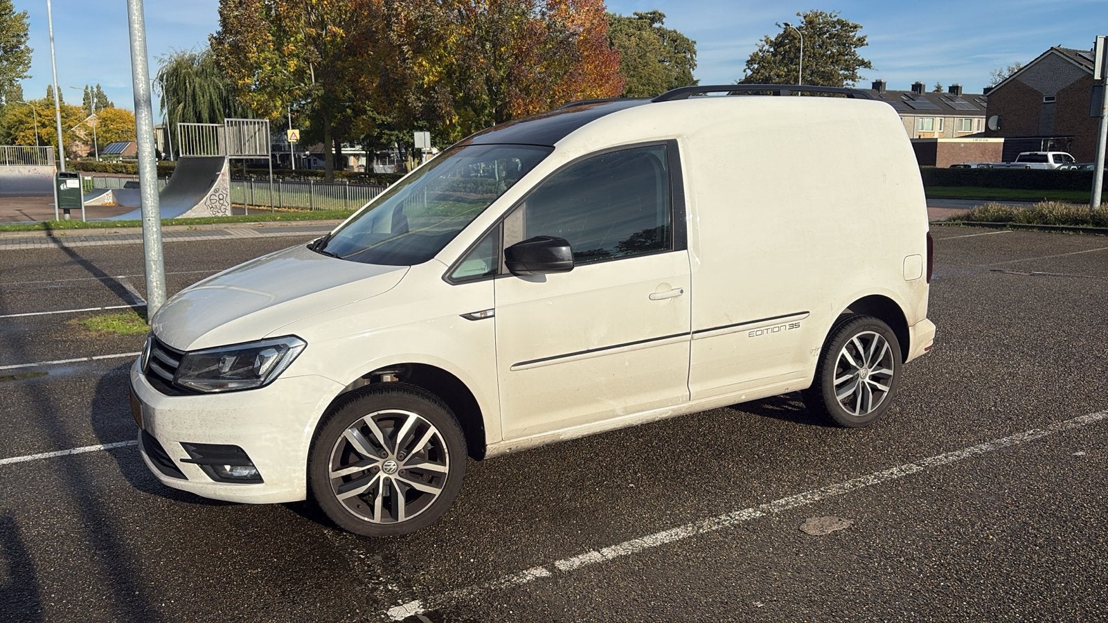 Volkswagen Caddy 2.0 D 110KW 2018 Wit, Auto's, Automaat, 4 cilinders, 700 kg, Volkswagen