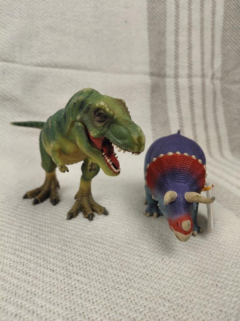 Ravensburger Tiptoi Dinosaurus Set: T-Rex & Triceratops, Ophalen of Verzenden, Zo goed als nieuw, Overige kleuren, Ravensburger