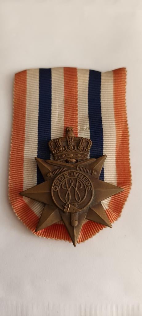 Oude Vrede Medaille - Historisch Verzamelobject, Ophalen of Verzenden, Gebruikt