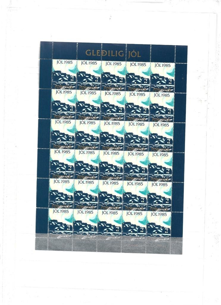 A611 FOROYAR JOL 1985 VEL POSTFRIS, Ophalen of Verzenden, Denemarken
