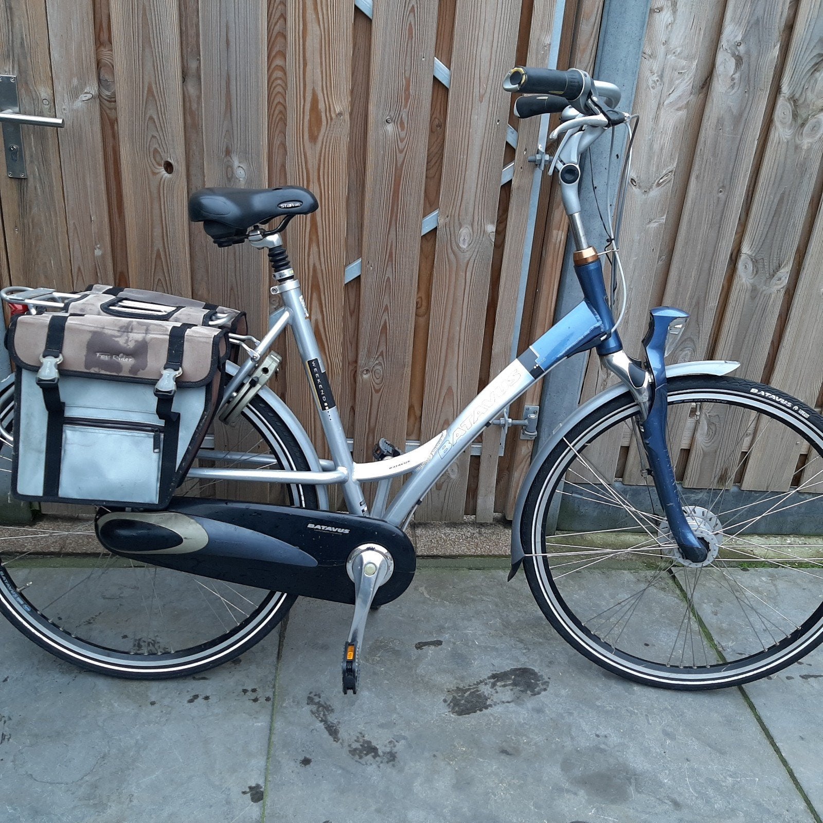 Damesfiets Batavus Weekend 28 inch 48 cm frame 8 versnelling, Ophalen, (Extra) lage instap, 47 tot 50 cm, Batavus
