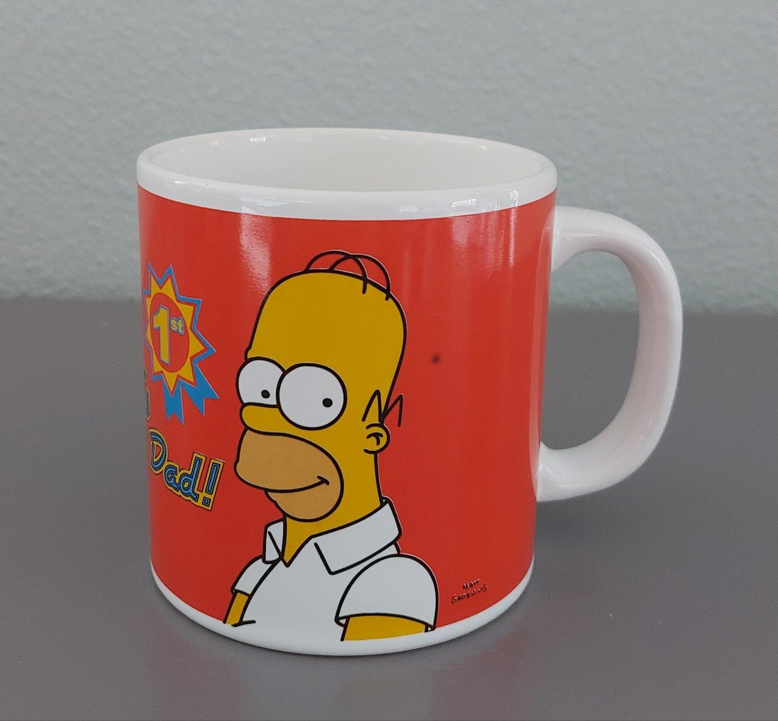 THE SIMPSONS greatest dad VADERDAG mok beker VINTAGE 2007, Ophalen of Verzenden, Zo goed als nieuw, Tv, Gebruiksvoorwerp