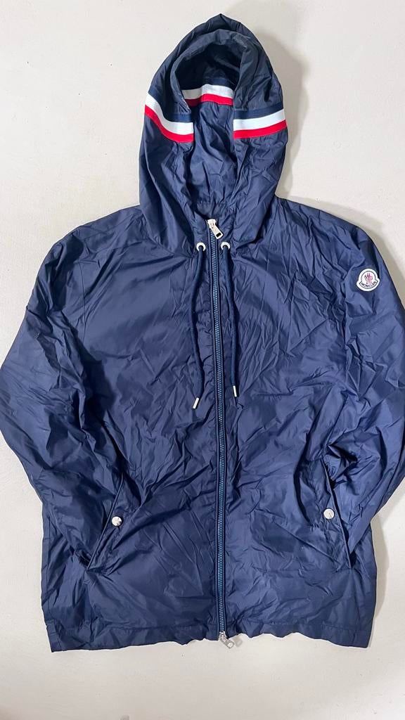 Moncler Grimpeurs Jas Maat 3 - Stijlvolle Windbreaker, Verzenden, Zo goed als nieuw, Blauw