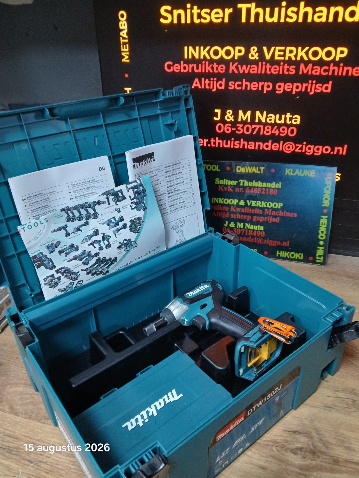 Makita Slagmoersleutel., -, -, Nieuw, Ophalen of Verzenden