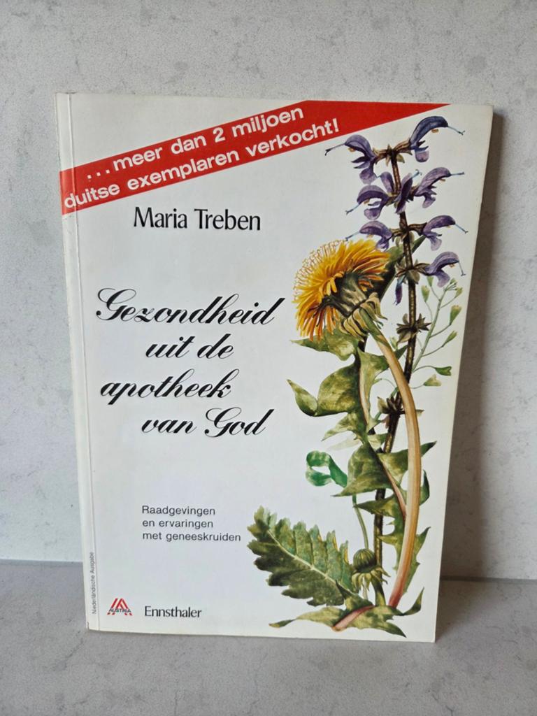Maria Treben - Gezondheid uit de apotheek van God, Boeken, Gezondheid, Dieet en Voeding, Ophalen of Verzenden, Zo goed als nieuw