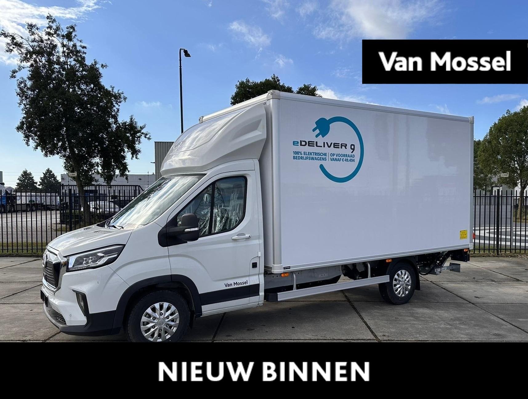 Maxus eDeliver 9 L4 Citybox 65kWh | 11kw AC | 3.500kg | 750k