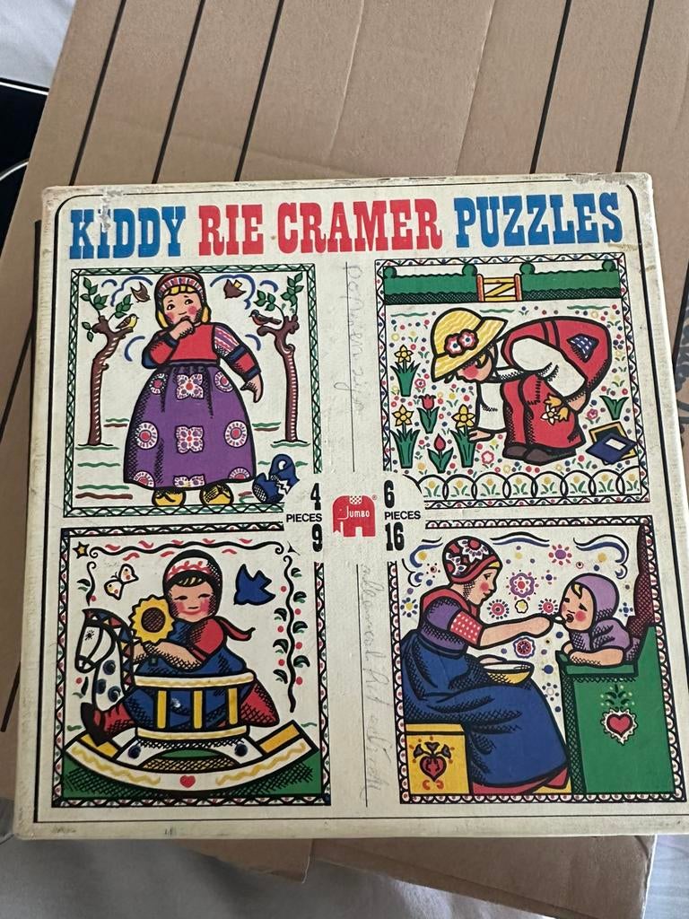 Oude legpuzzel, Ophalen, Minder dan 500 stukjes, Gebruikt, Legpuzzel
