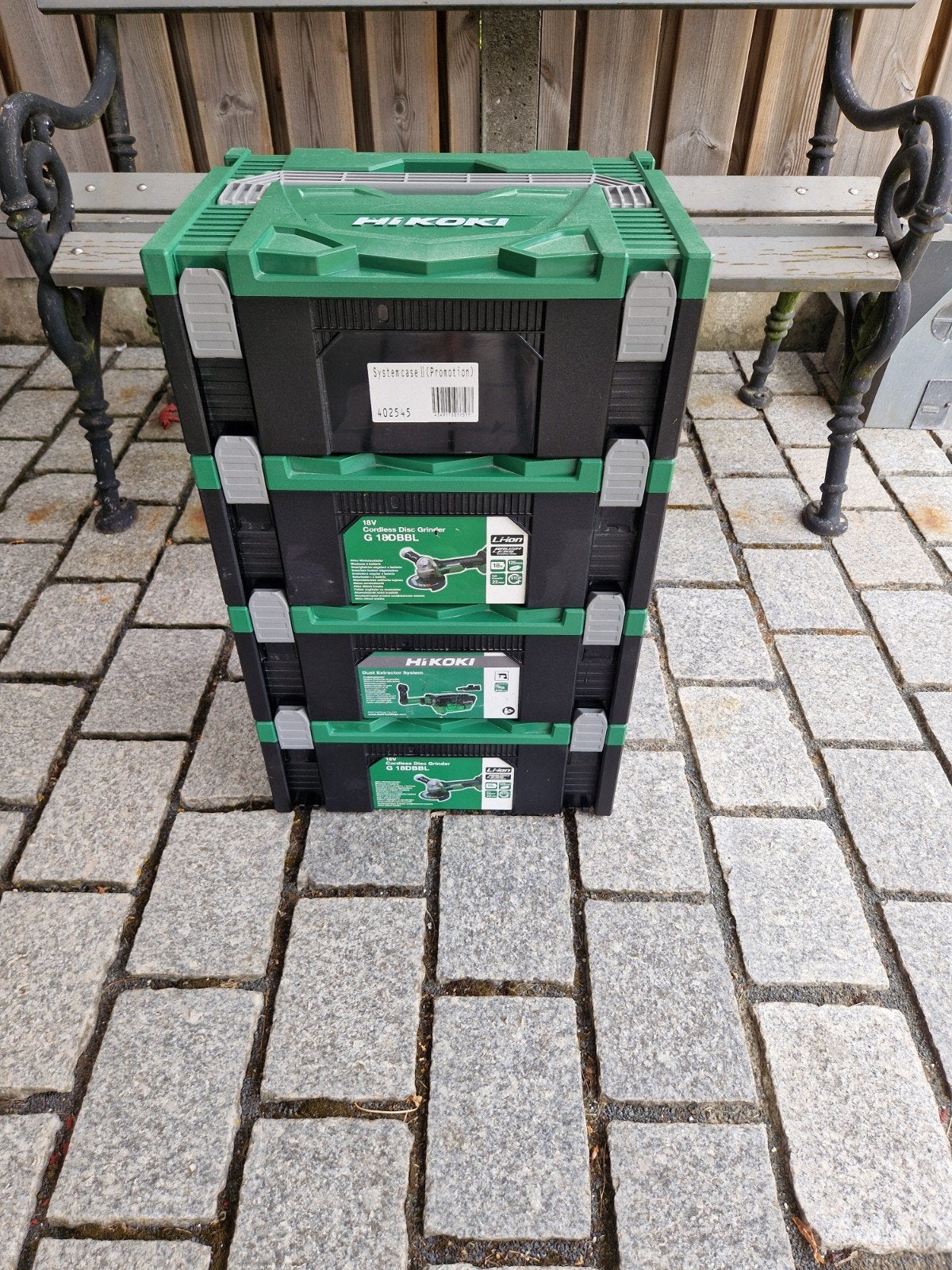 4 HiKOKI Systainer/Gereedschapskoffers - Zo goed als nieuw, Ophalen of Verzenden, Zo goed als nieuw, Gereedschapsopslag, Overige merken