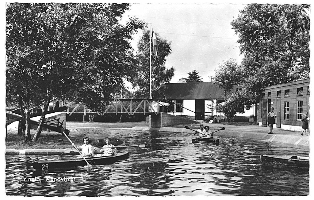 805213 Ermelo Gld 1960 Kanovijver Gelopen met postzegel, Ophalen of Verzenden, 1960 tot 1980, Gelopen, Gelderland