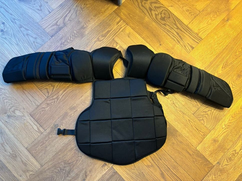TK4 body protector hockey keeper incl. armbeschermers M, Ophalen of Verzenden, Zo goed als nieuw, Kleding