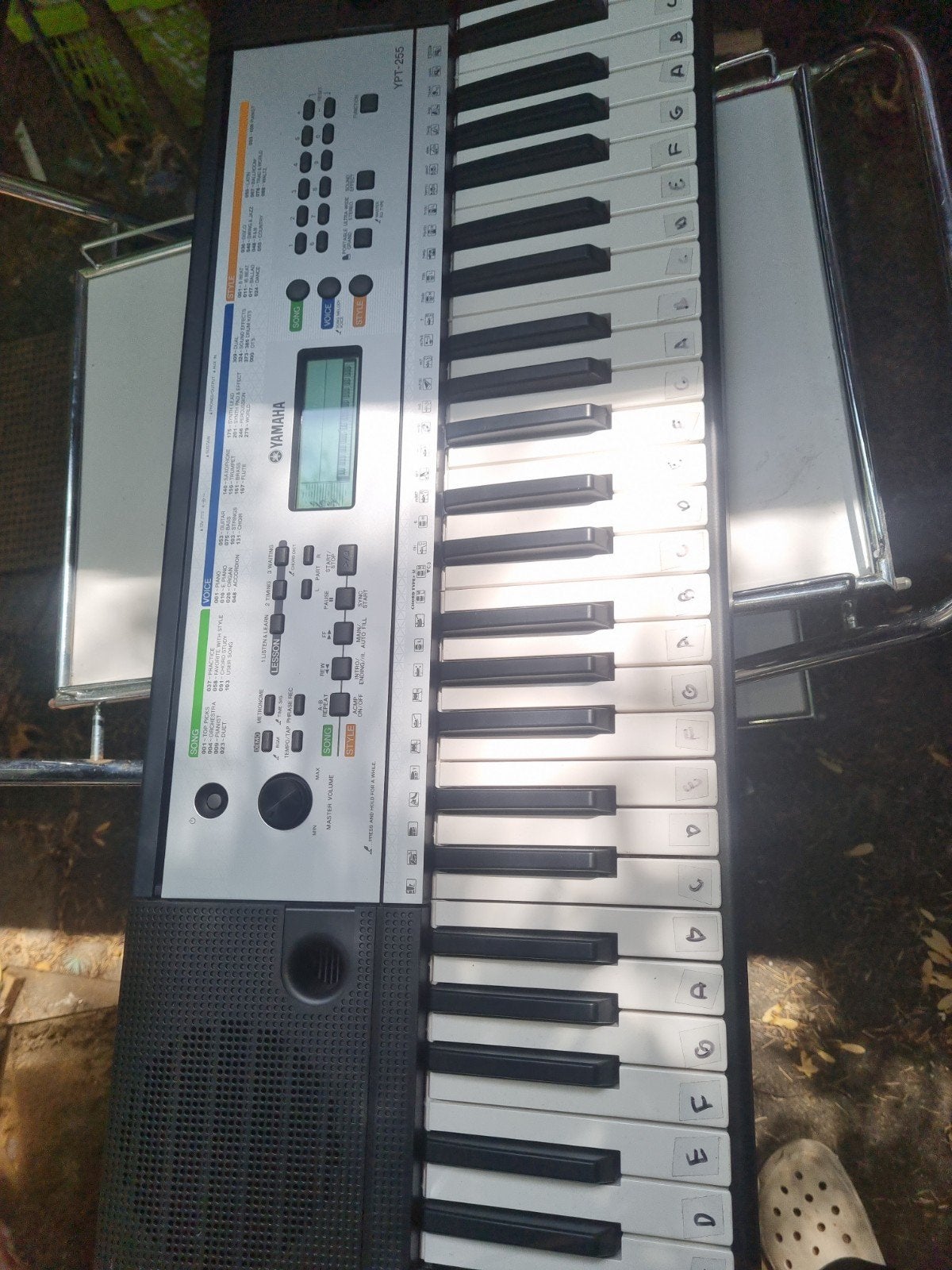 Yamaha YPT-255 keyboard - Zo goed als nieuw, Muziek en Instrumenten, Keyboards, Ophalen of Verzenden