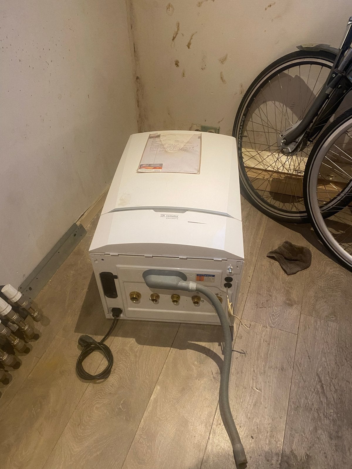 Remeha Calenta 40c CV-ketel - Goed onderhouden, Ophalen, 30 tot 80 cm, Gebruikt, Hoog rendement (Hr)