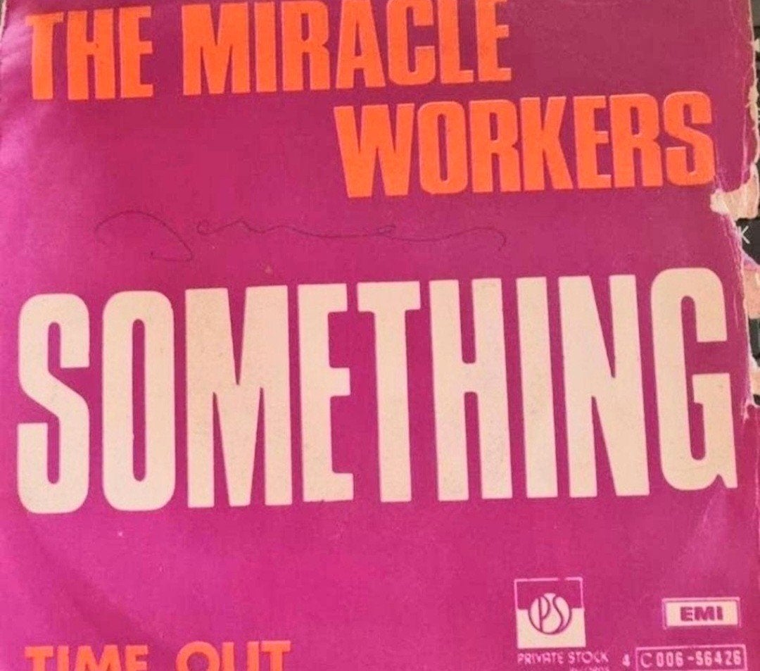 THE MIRACLE WORKER  - SOMETHING, Ophalen of Verzenden, Gebruikt, Pop