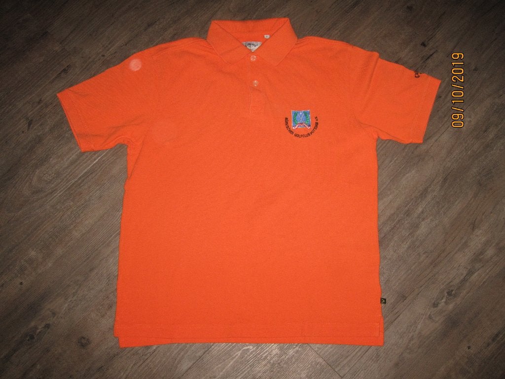 Callaway Golf oranje polo maat S (Golfclub Potsdam), Oranje, Gedragen, Maat 46 (S) of kleiner, Callaway Golf