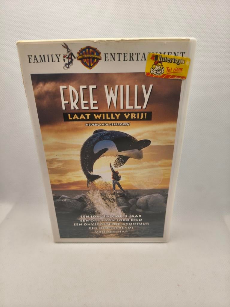 Free Willy laat Willy vrij VHS, Alle leeftijden, Ophalen of Verzenden, Gebruikt