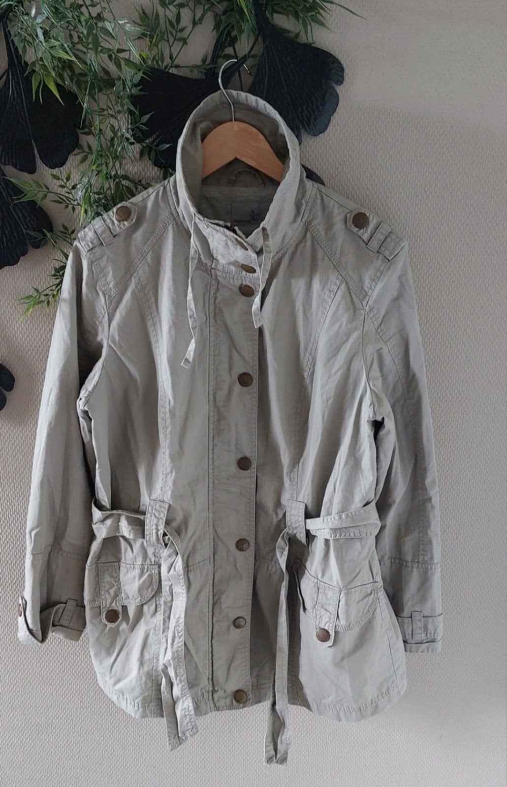 C&A Parka Jas beige L🙂, Beige, Maat 42/44 (L), Ophalen of Verzenden, Zo goed als nieuw
