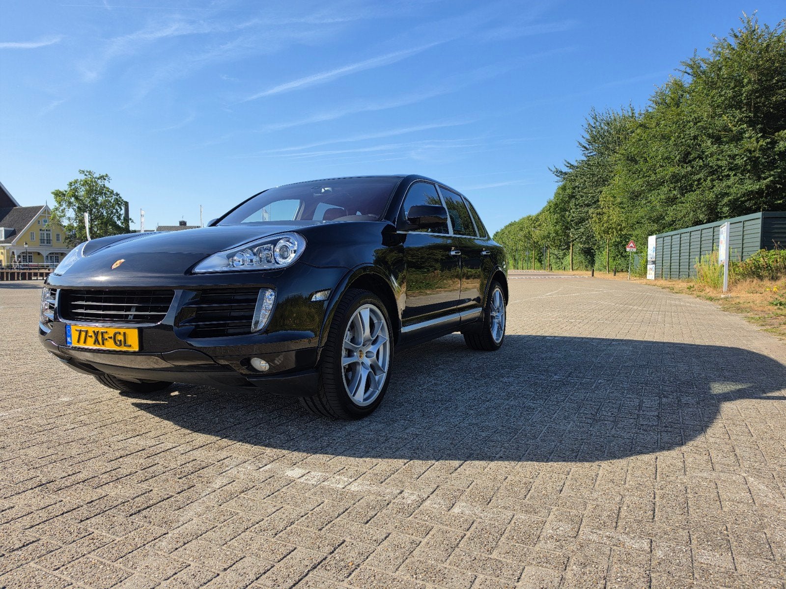 Porsche Cayenne 4.8 S Modeljaar 2008, Automaat, Cayenne, 2220 kg, Zwart