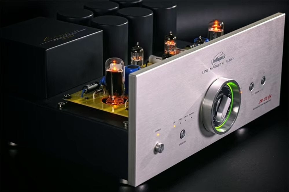 Line Magnetic LM512CA buizen pre-amp - als Nieuw, Zo goed als nieuw, Ophalen, Overige merken, Minder dan 60 watt