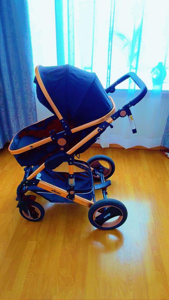 Kinderwagen 3-in-1 met autostoeltje - Zo goed als nieuw, Overige merken, Ophalen of Verzenden, Zo goed als nieuw, Combiwagen
